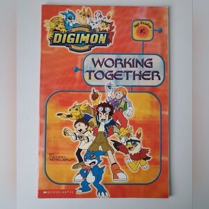Digimon: Working Together | Digi-Reader #2 | Kid's Book